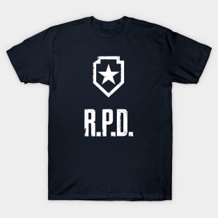 RESIDENT EVIL R.P.D. shield T-Shirt